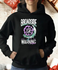 Broadside Warning Signs Flower T-Shirt