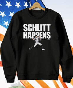Cam Schlittler Schlitt Happens T-Shirt