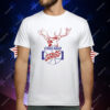 Chicago Stags Red Deer Basketball T-Shirt