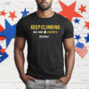 Denver Nuggets Keep Climbing Mile High 2025 Mantra Playoffs NBA T-Shirt