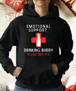 Emotional Support Drinking Buddy Adult Drinking T-Shirt