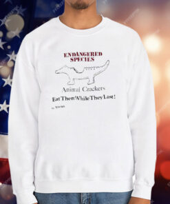 Endangered Species Animal Crackers Eat Them While They Last T-Shirt