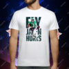Fly Jalen Hurts Philadelphia Eagles Super Bowl LIX 2025 T-Shirt