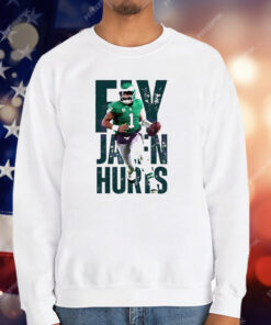 Fly Jalen Hurts Philadelphia Eagles Super Bowl LIX 2025 T-Shirt