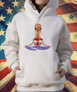 Girl Meditate I Work For God T-Shirt