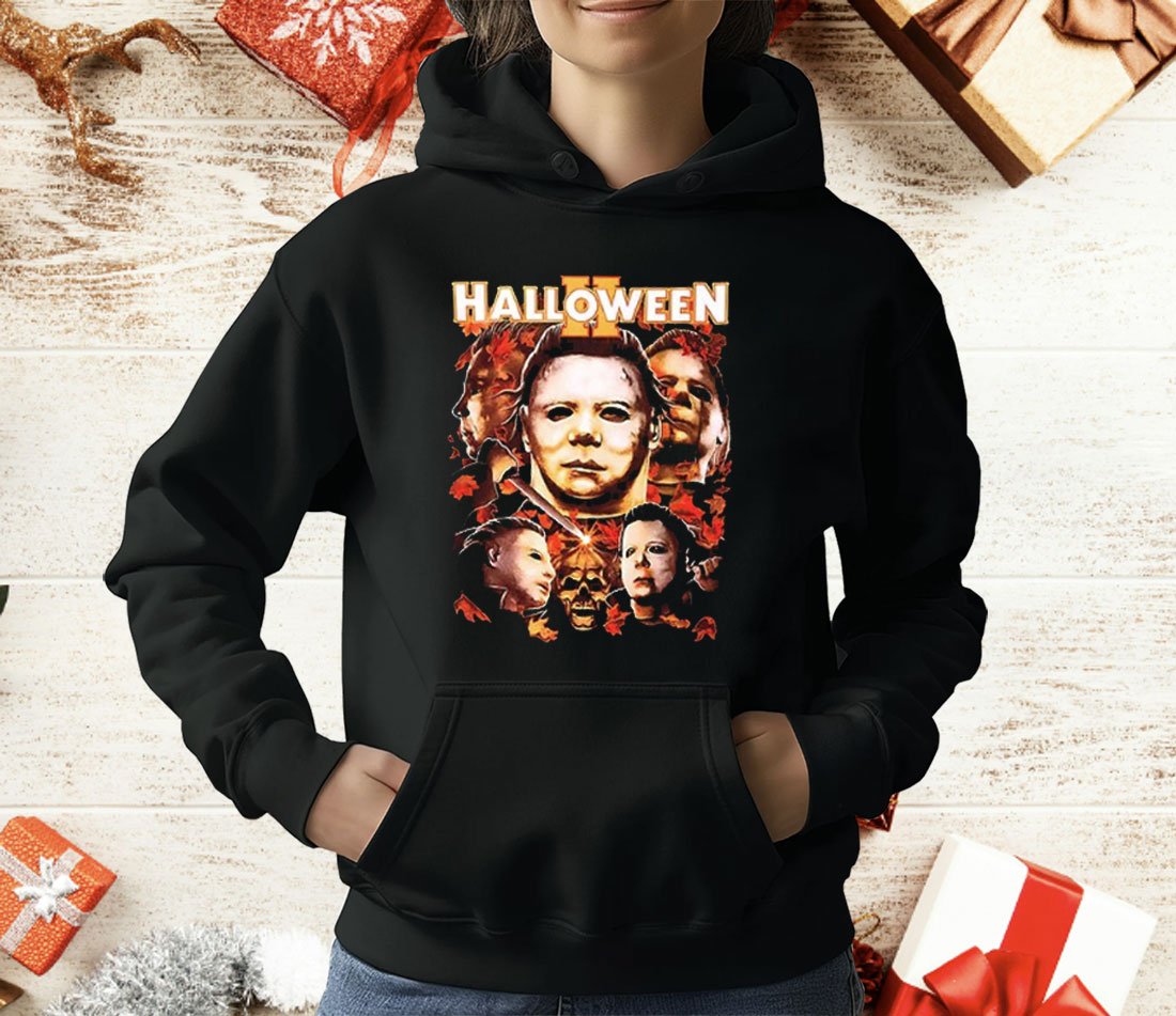 Halloween II Michael Myers Collage T-Shirt