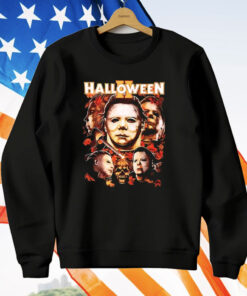 Halloween II Michael Myers Collage T-Shirt