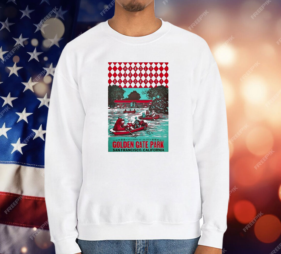 Hardly Strictly Bluegrass Golden Gate Park Event T-Shirt