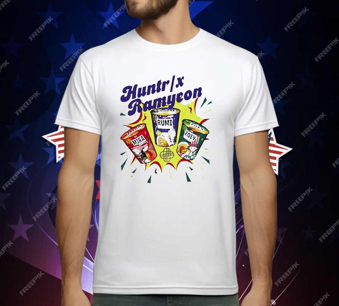 Huntrix Ramyeon Kpop Demon Hunters T-Shirt