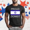 Israel Proud Zionist Black T-Shirt
