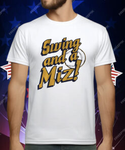 Jacob Misiorowski Milwaukee Brewers Swing And A Miz T-Shirt