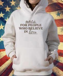 Jonas Brothers News Music For People Who Believe In Love T-Shirt