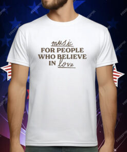 Jonas Brothers News Music For People Who Believe In Love T-Shirt