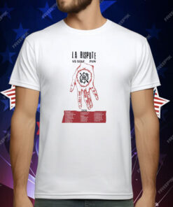La Dispute Vs Self USA And Pijn UK Tour 2026 Dates Hand T-Shirt