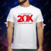 Liverpool Fc 20X Champions T-Shirt