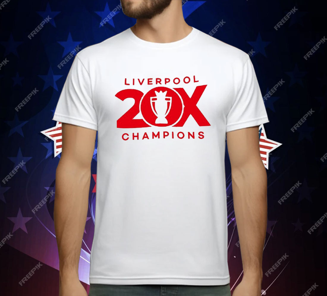 Liverpool Fc 20X Champions T-Shirt