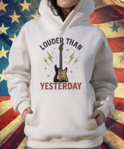 Louder Than Yesterday Electric Guitar T-Shirt