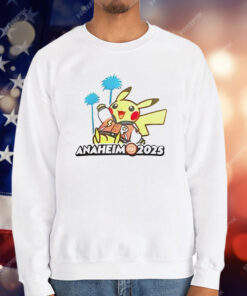 Pikachu Pokémon Anaheim 2025 T-Shirt