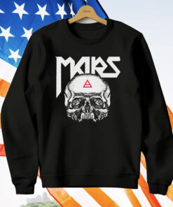 Thirty Seconds To Mars A Beautiful Lie 20th Anniversary Triad Skull T-Shirt