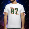 Travis Kelce Orange Is The New Hustle 87 T-Shirt