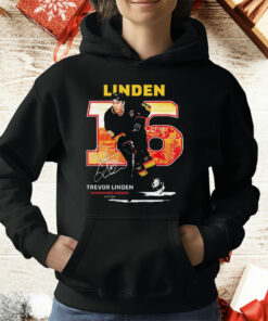 Trevor Linden Vancouver Canucks NHL Hockey Throwback Vintage T-Shirt