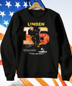 Trevor Linden Vancouver Canucks NHL Hockey Throwback Vintage T-Shirt