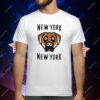 Victor Victor New York Dog Head T-Shirt