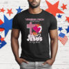Virginia Tech Hokies In My Veins Jesus In My Heart Mascot T-Shirt