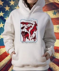 Adopt A Familiar Black Magic Animal Rescue T-Shirt