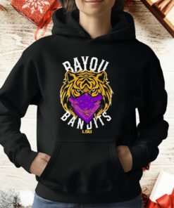 Bayou Bandits LSU Tigers Football T-Shirt