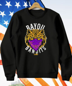 Bayou Bandits LSU Tigers Football T-Shirt