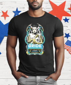 Bride Of Frankenstein The Bride Pale Lagerstein T-Shirt