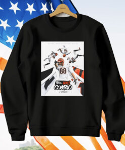 Cincinnati Bengals At Cleveland Uni Combo Penn Station Eát Coát Subs T-Shirt