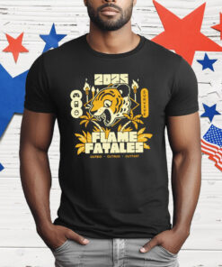 Flame Fatales 2025 Outbid Outrun Outfast T-Shirt