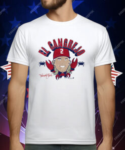Harrison Bader El Cangrejo Philadelphia Phillies T-Shirt