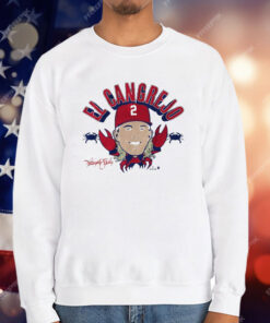 Harrison Bader El Cangrejo Philadelphia Phillies T-Shirt