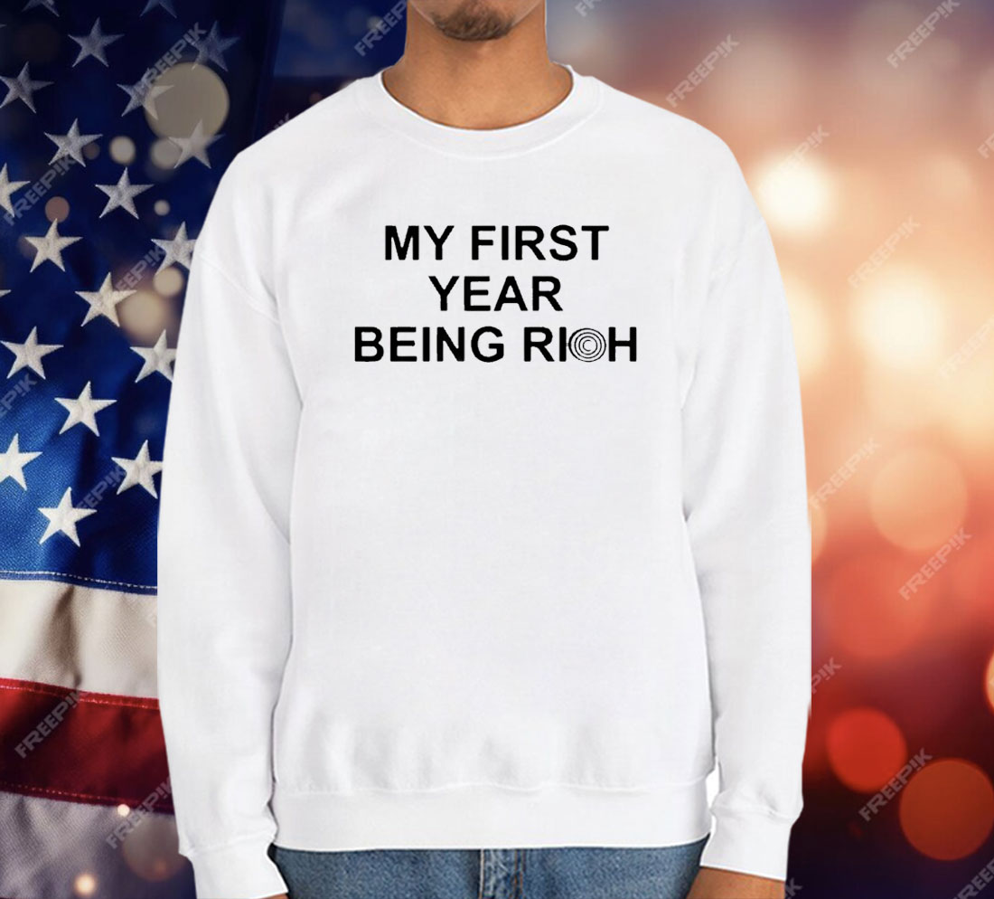 Jalen Carter Eagles My First Year Being Rich T-Shirt