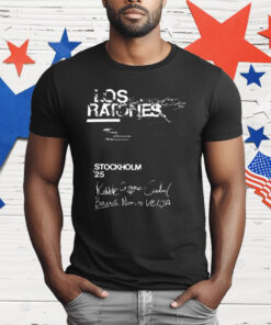 Los Ratones LOL Stockholm 2025 Signatures T-Shirt