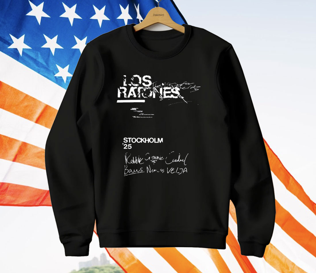 Los Ratones LOL Stockholm 2025 Signatures T-Shirt