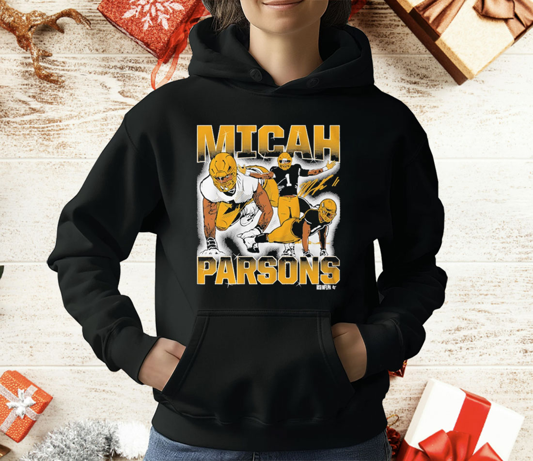 Micah Parsons Masterpiece Green Bay Packers T-Shirt