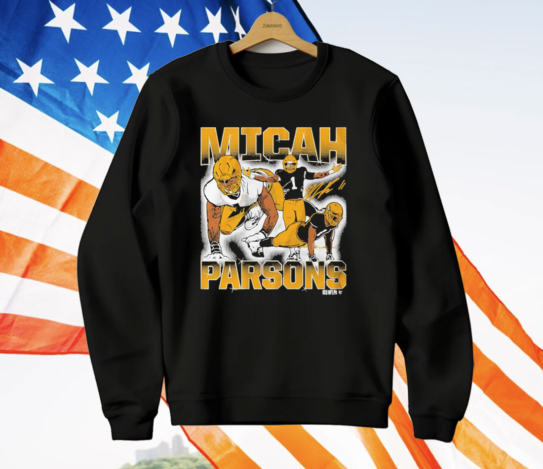 Micah Parsons Masterpiece Green Bay Packers T-Shirt